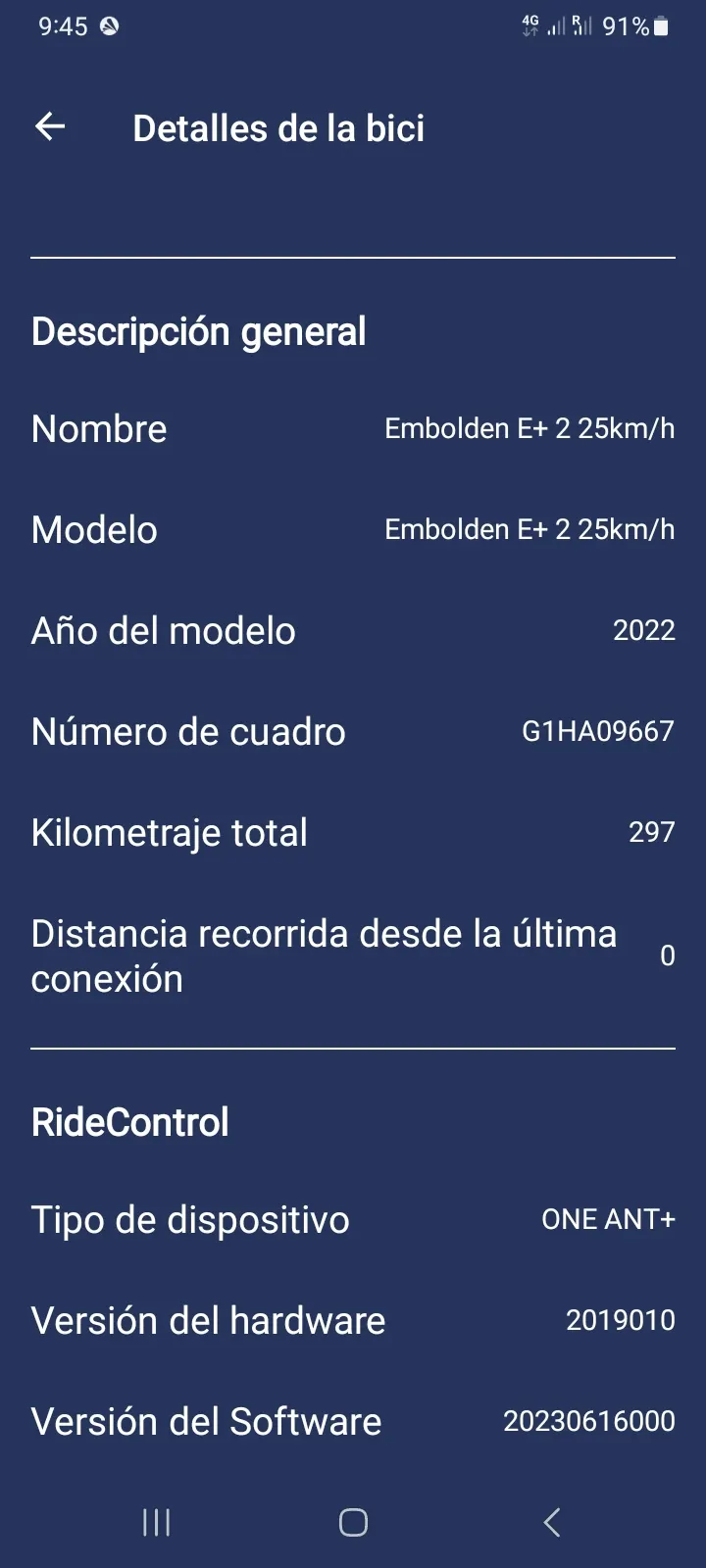 Photo 8 of Ebike mujer talla s