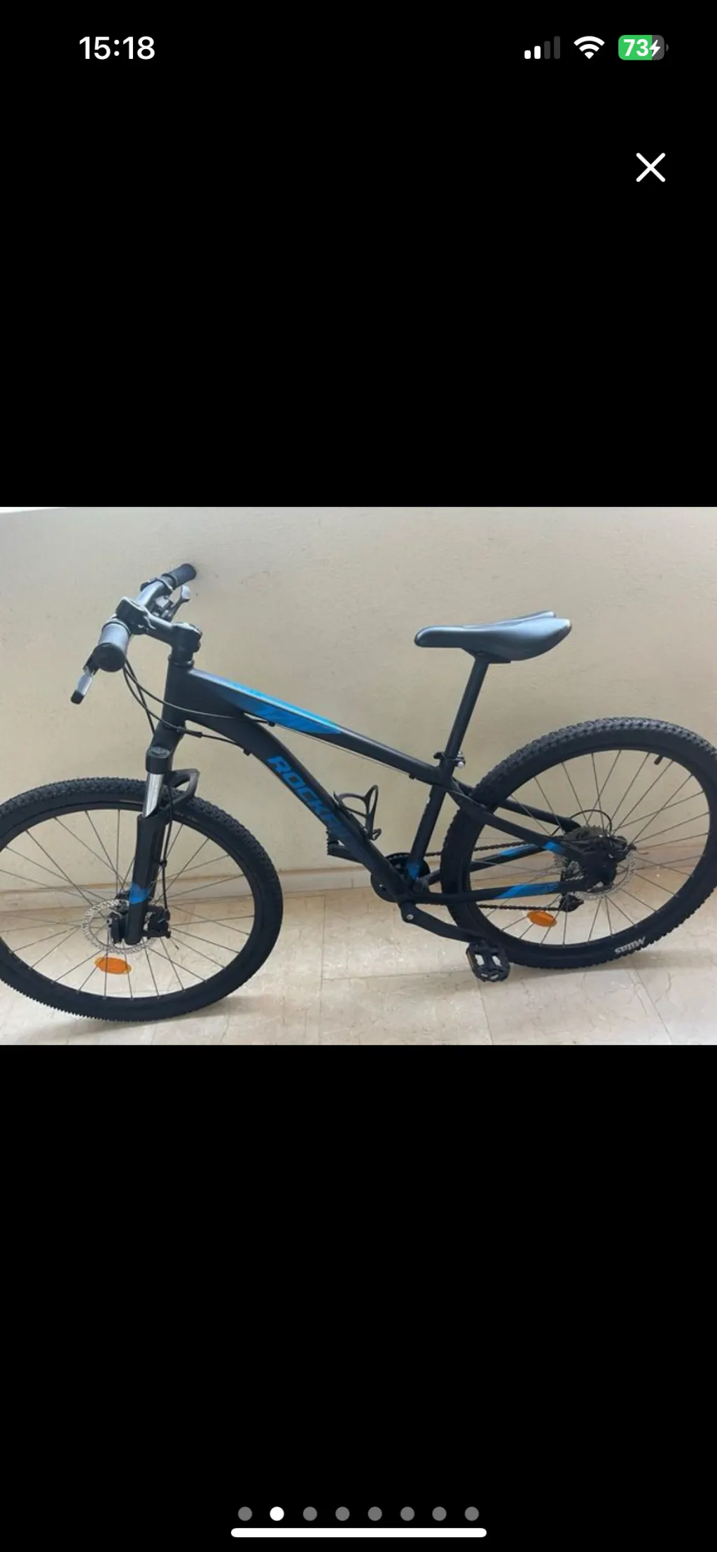Foto 2 de bicicleta de montaña semi nueva
