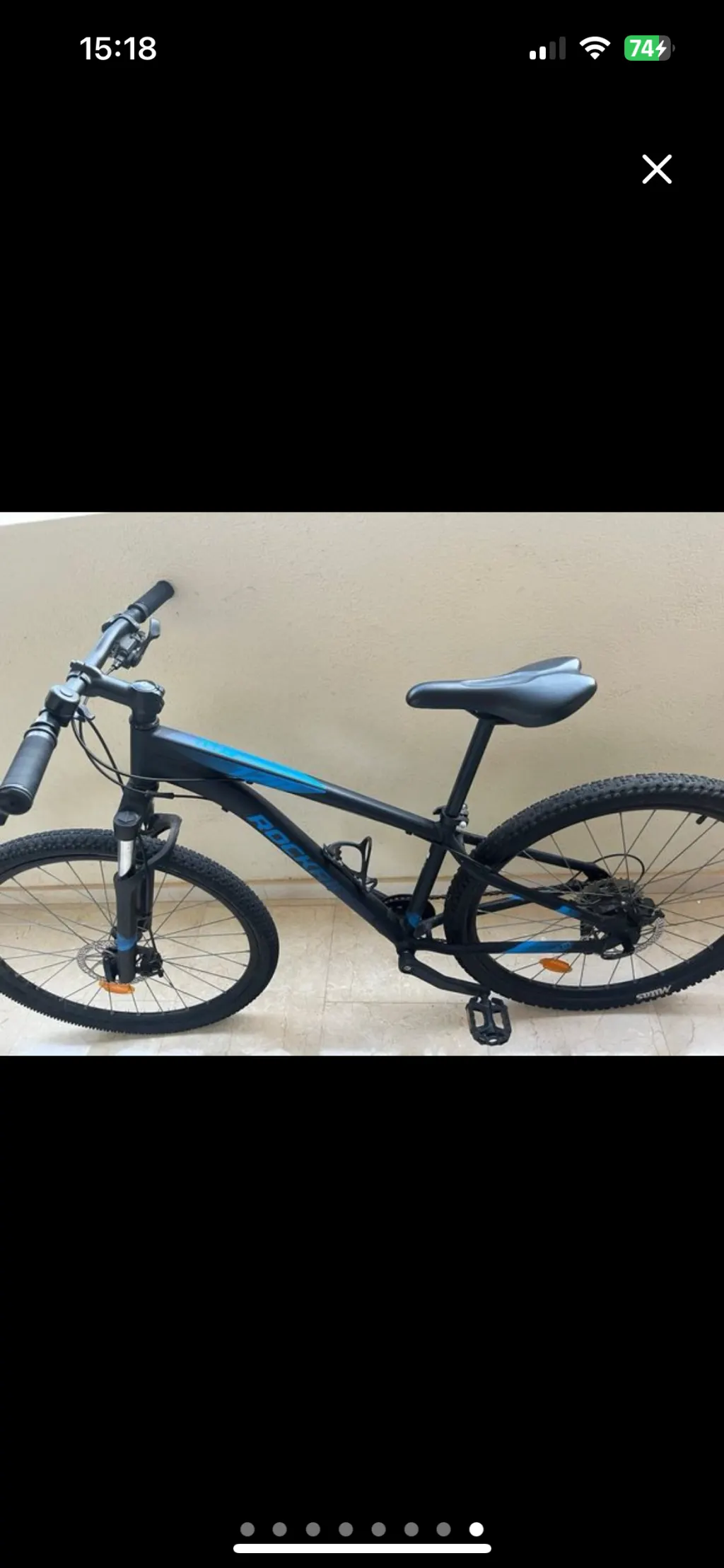 bicicleta de montaña semi nueva