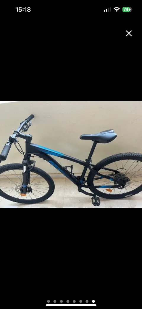 bicicleta de montaña semi nueva