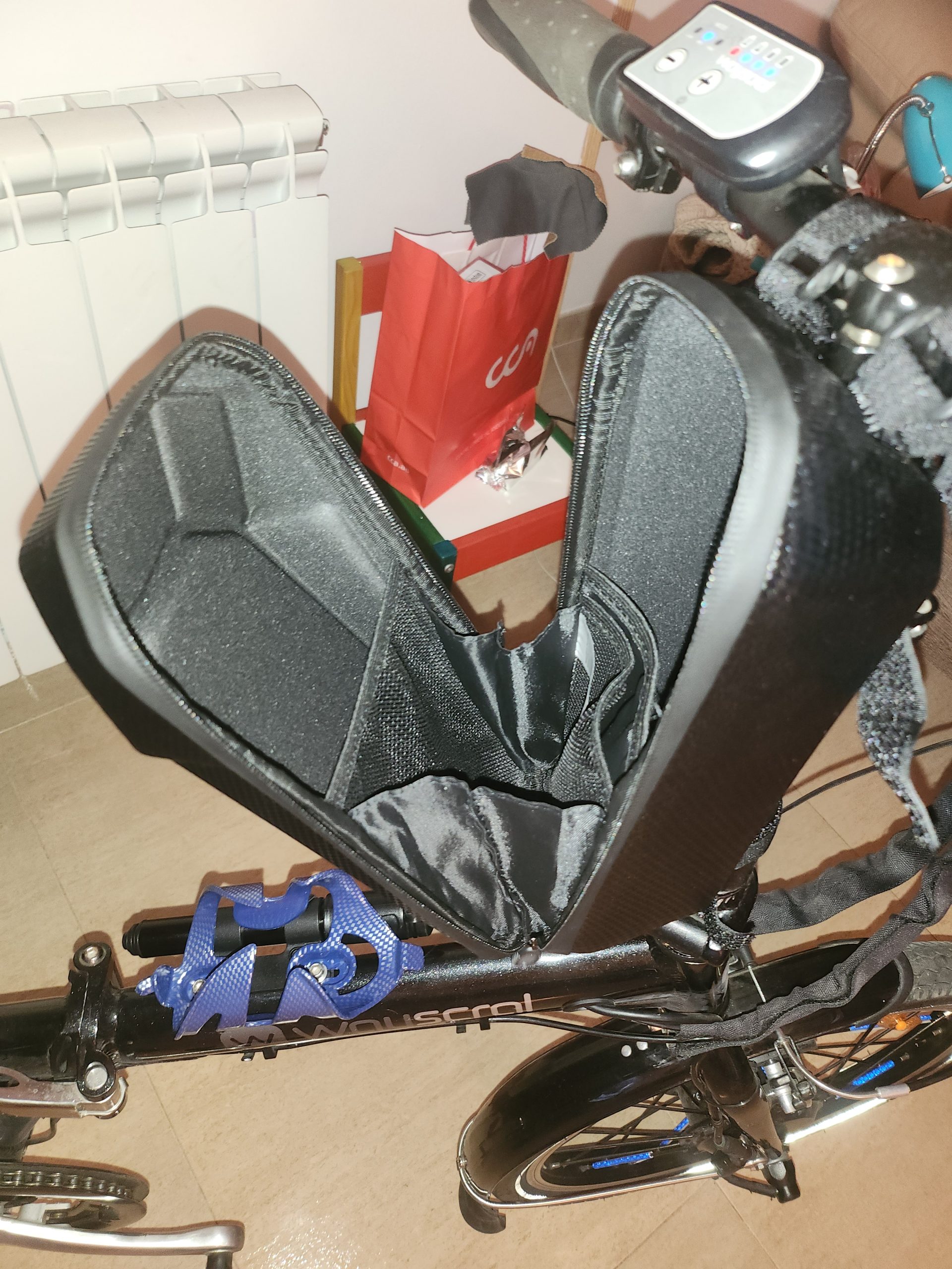 Bicicleta plegable eléctrica