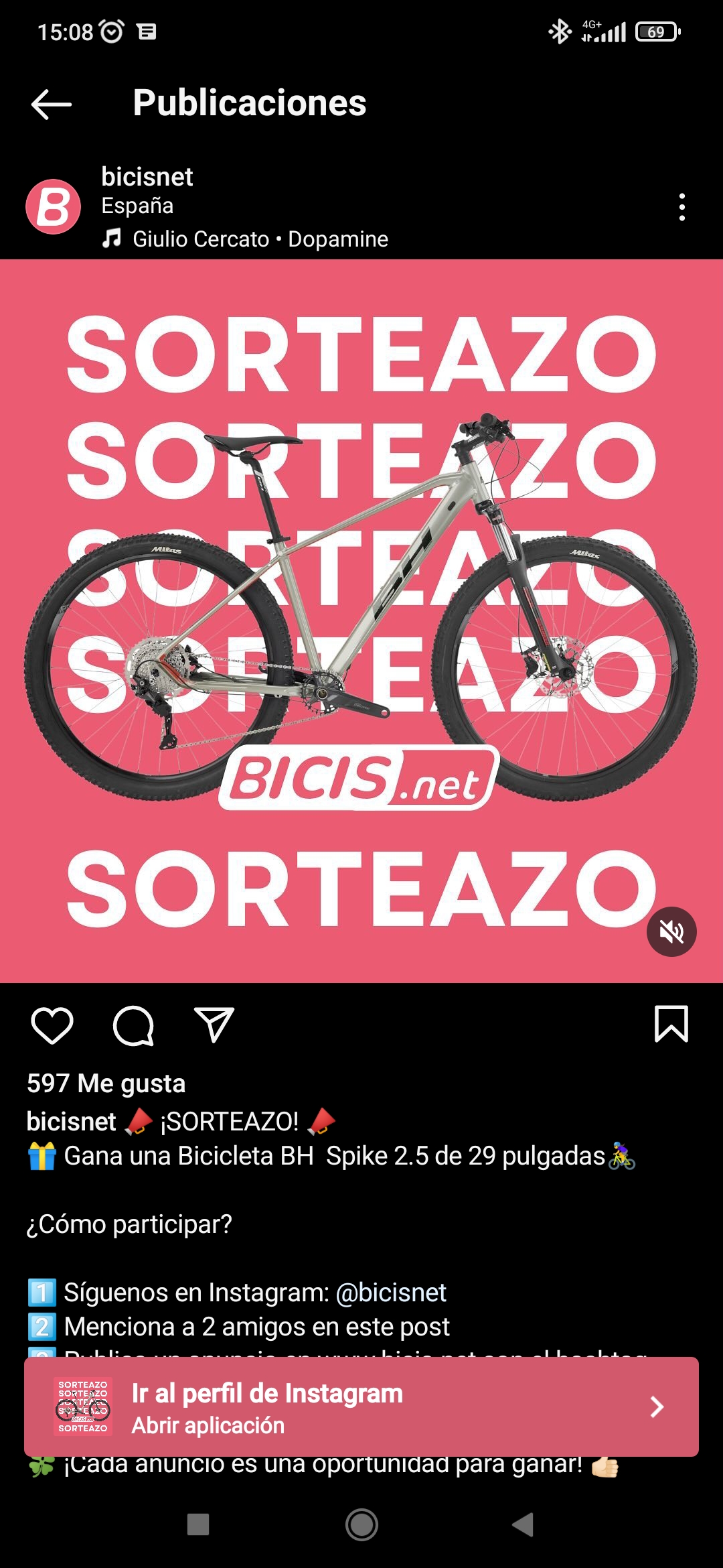 Bici montañs