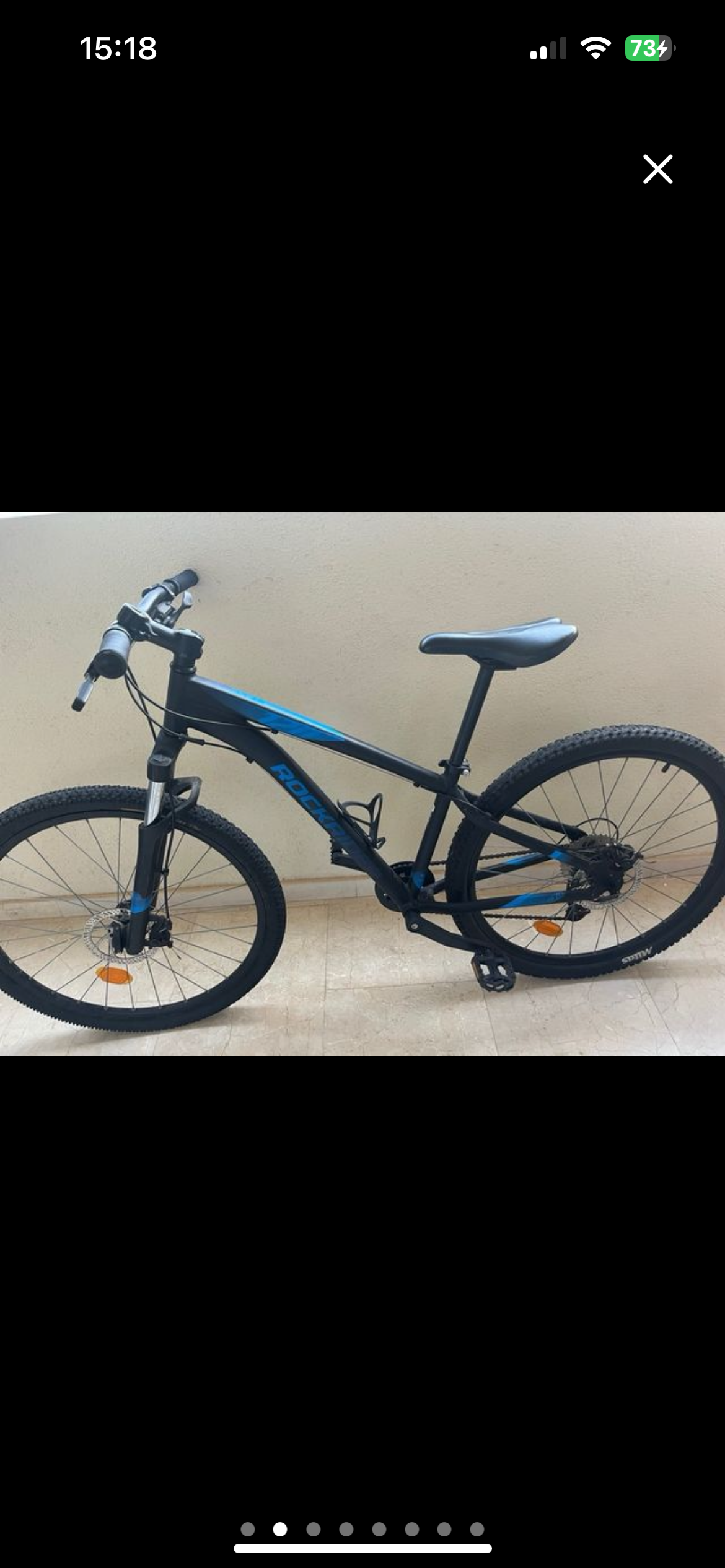 bicicleta de montaña semi nueva