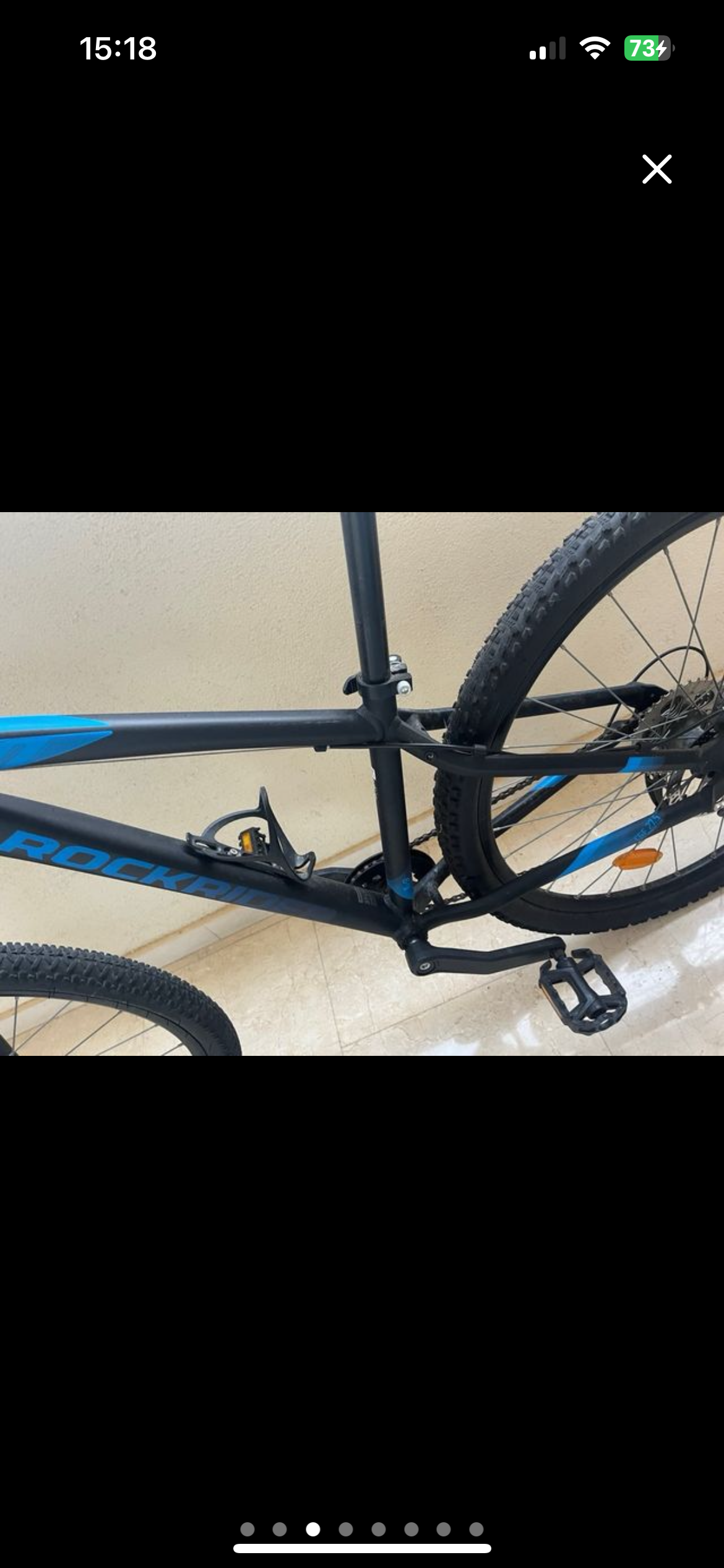 bicicleta de montaña semi nueva