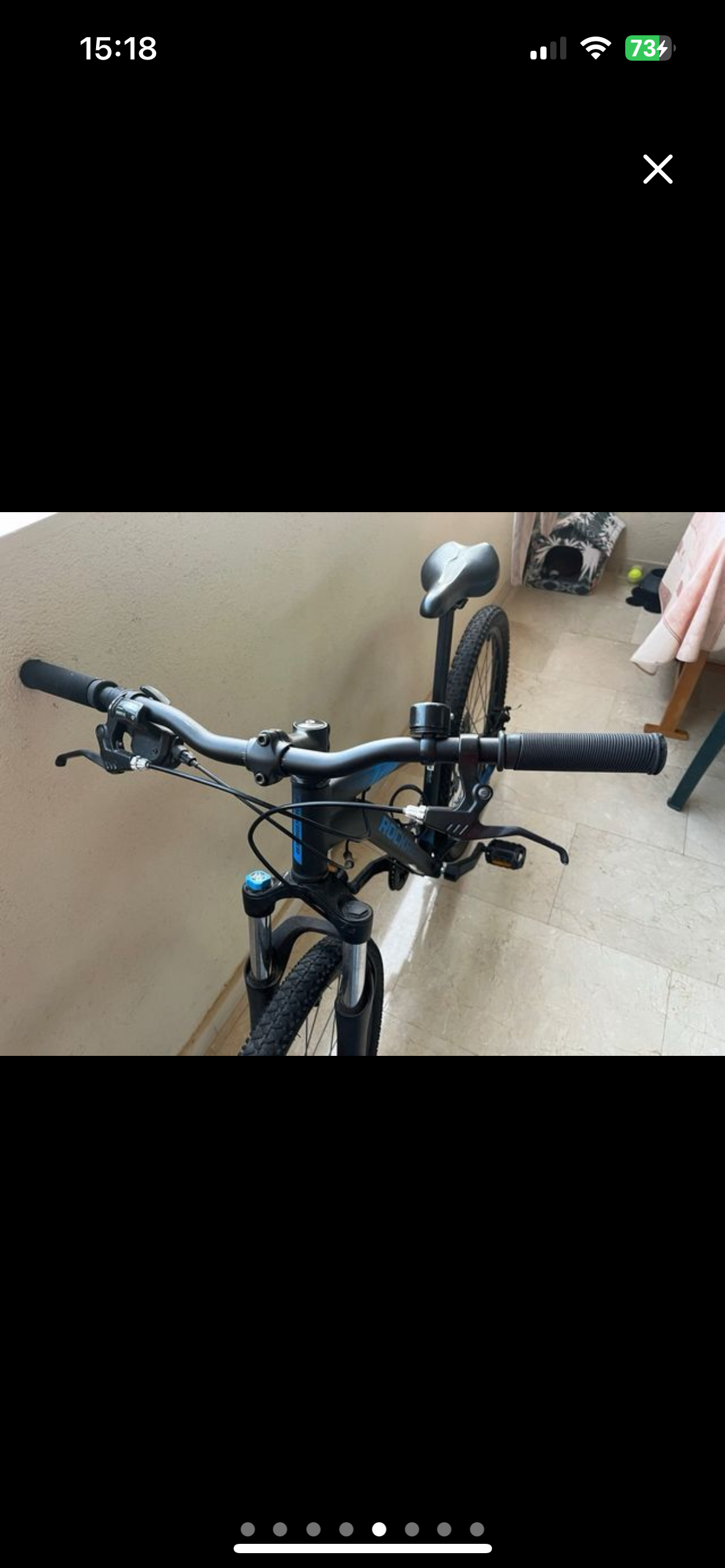 bicicleta de montaña semi nueva