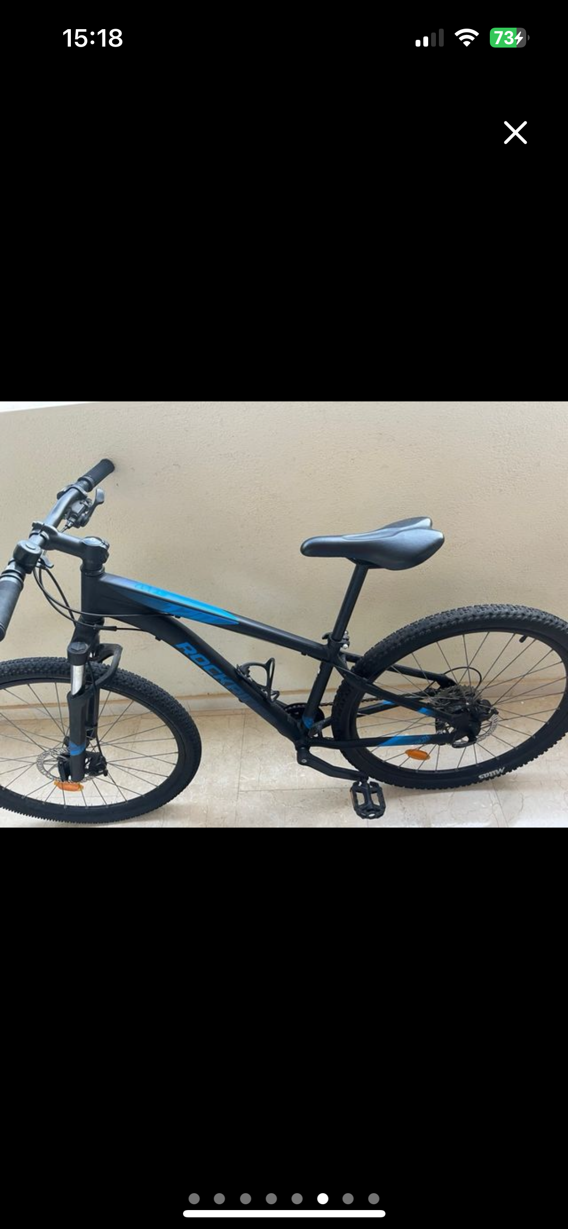 bicicleta de montaña semi nueva