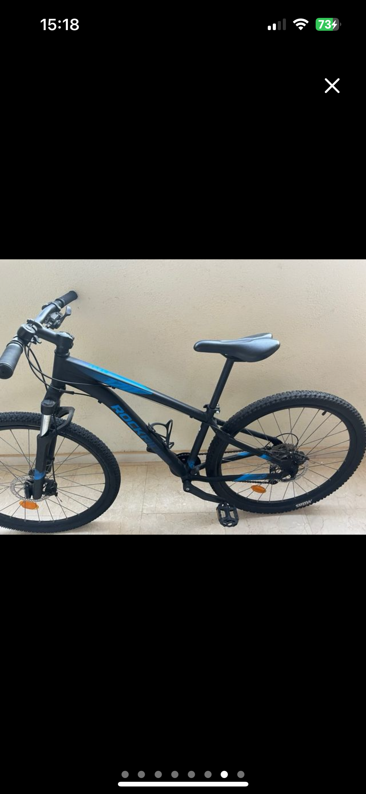 bicicleta de montaña semi nueva