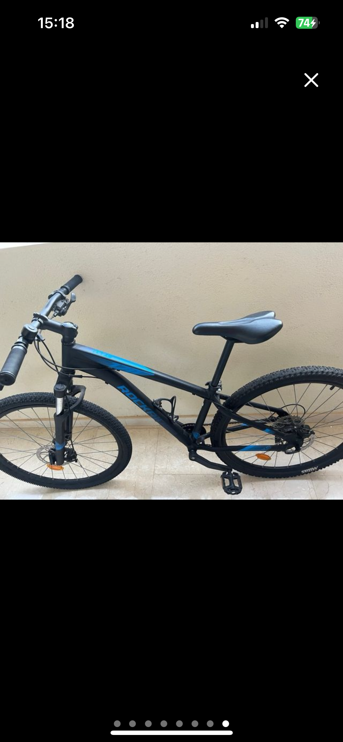 bicicleta de montaña semi nueva