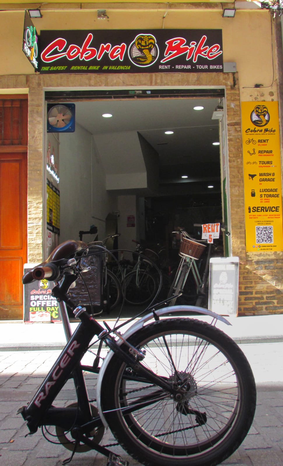 Bicicleta Plegable Racer Restaurada