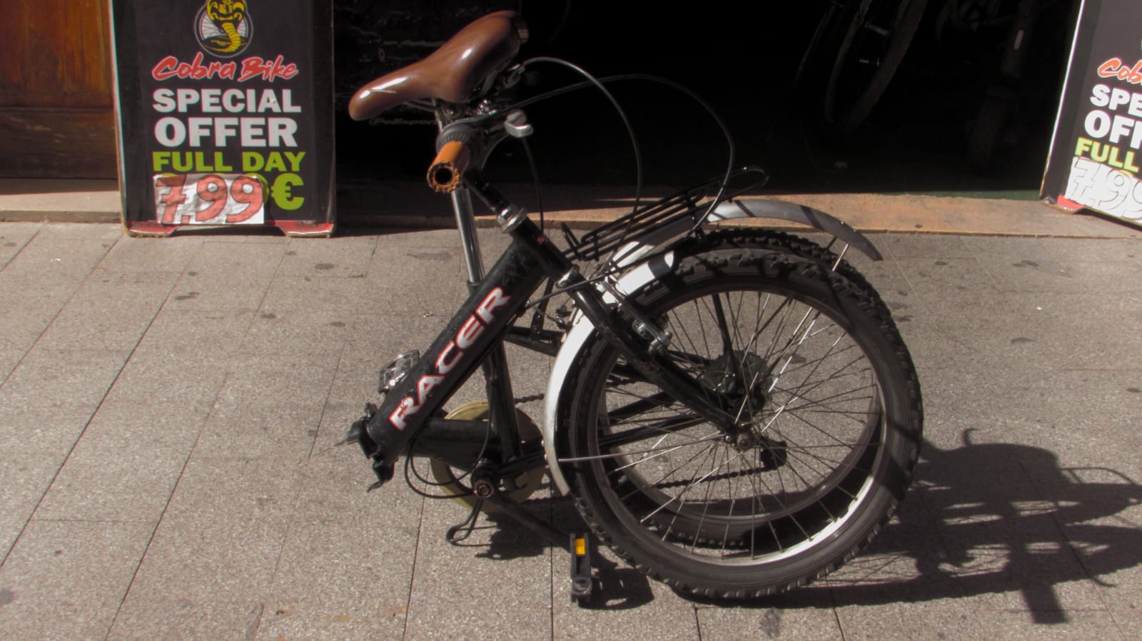 Bicicleta Plegable Racer Restaurada