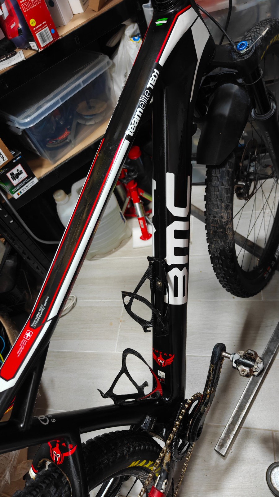 BMC TE01 MTB SRAM EAGLE AXS XTR DTSWISS