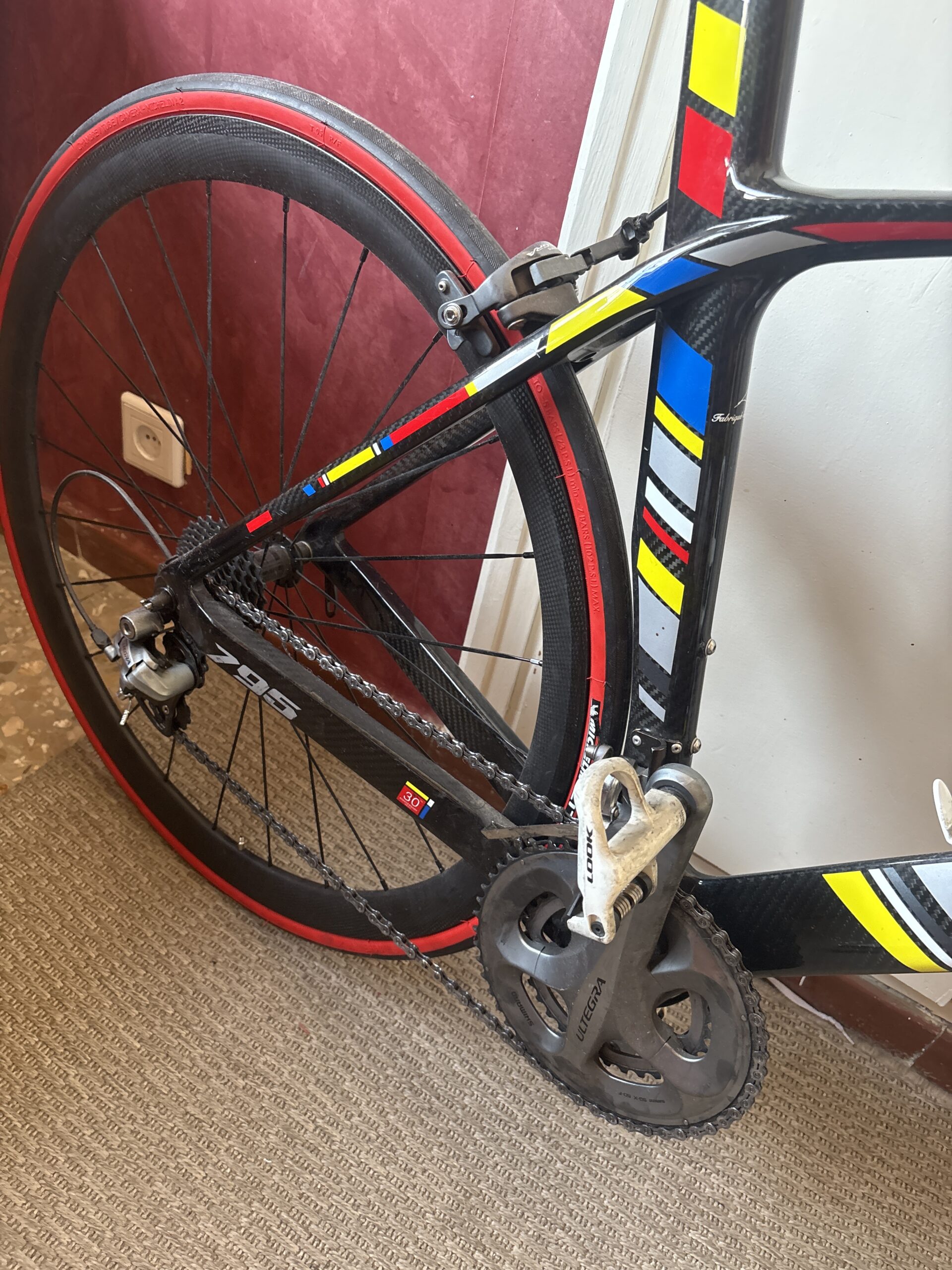 Bicicleta de carretera Look 795 carbono