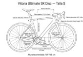Vitoria Ultimate SK Disc (talla S) Negro